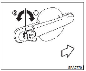 Lado del conductor y lado del pasajero (si está equipado)