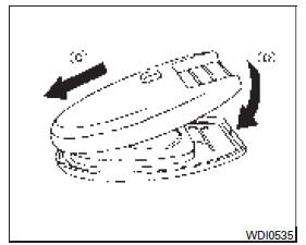 NISSAN Intelligent Key (solo si está equipada)