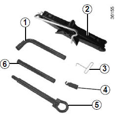 Llave de la rueda 1