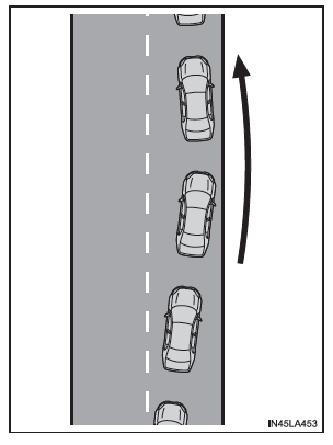 LDA (Alerta de cambio de carril con control de la dirección)