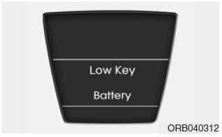 Low key battery