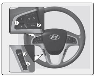 Realizar una llamada con el mando a distancia del volante